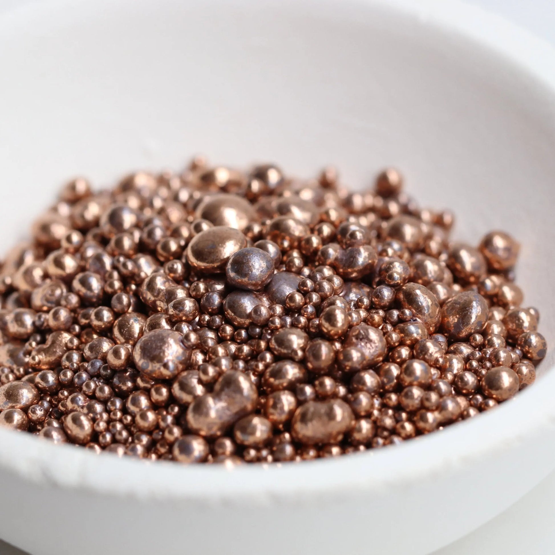 Copper Casting Grain - 99.9% Pure, Jewelers Alloy Grade Pepetools