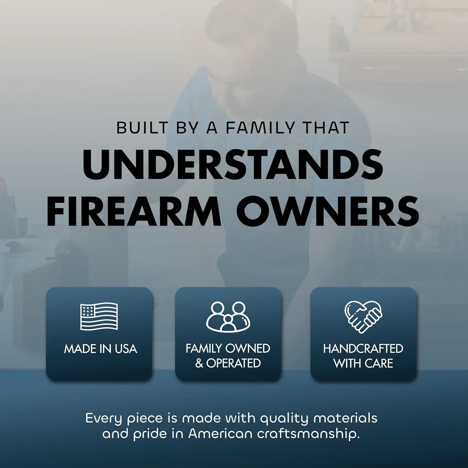 We The People Constitution Gun Concealment Furniture - Handcrafted Hidden Gun Storage Wall Decor - Hidden Safe Furniture with Magnetic Lock for Quick Access & Storage - Made in USA Bellewood Designs