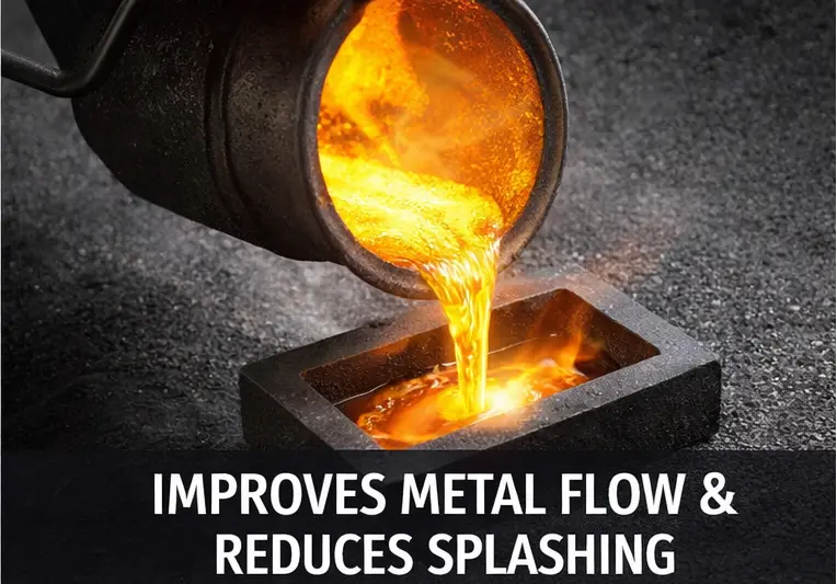 Chapman’s Flux Thinner – Gold Smelting & Black Sand Refining Flux Additive for Cleaner Metal Pours JSP