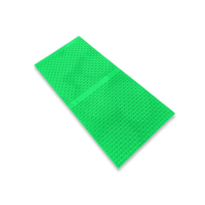 Angled view of 12X24 Micro Dream Mat showcasing its textured surface with a white background
