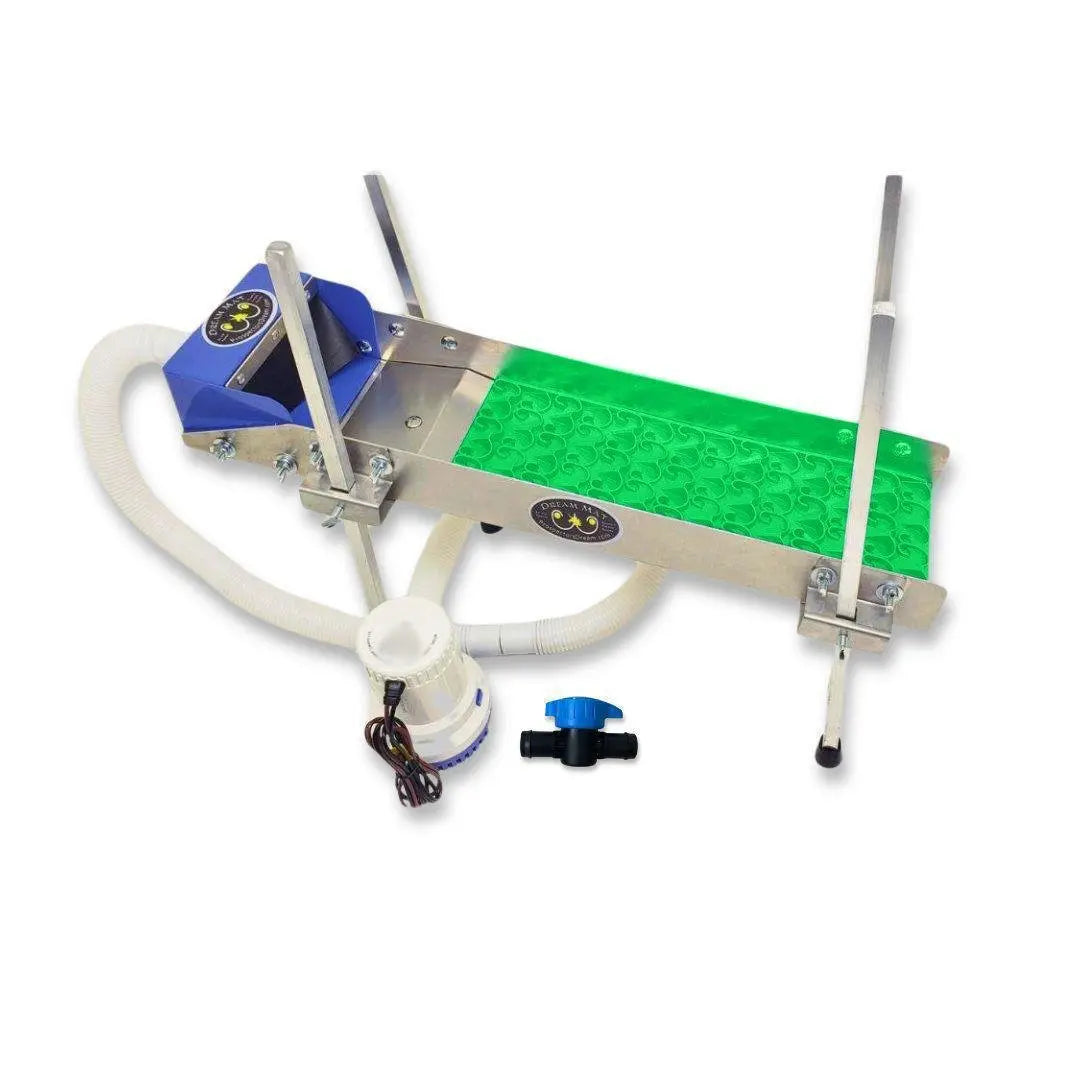 6X24 Power Sluice Box Kit with Dream Mat - 18" legs | Gold Prospecting Equipment Prospectors Dream