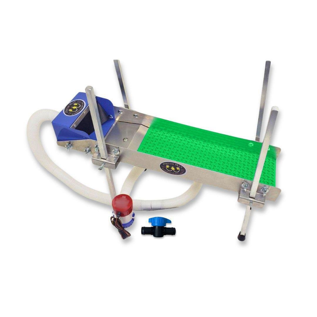 6X24 Power Sluice Box Kit with Dream Mat - 18" legs | Gold Prospecting Equipment