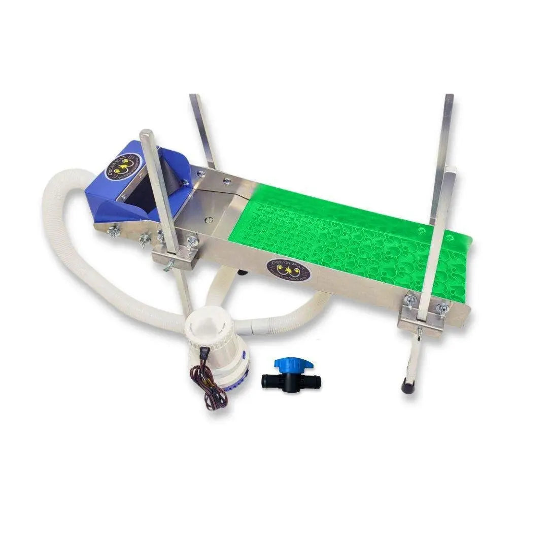 6X24 Power Sluice Box Kit with Dream Mat - 18" legs | Gold Prospecting Equipment Prospectors Dream