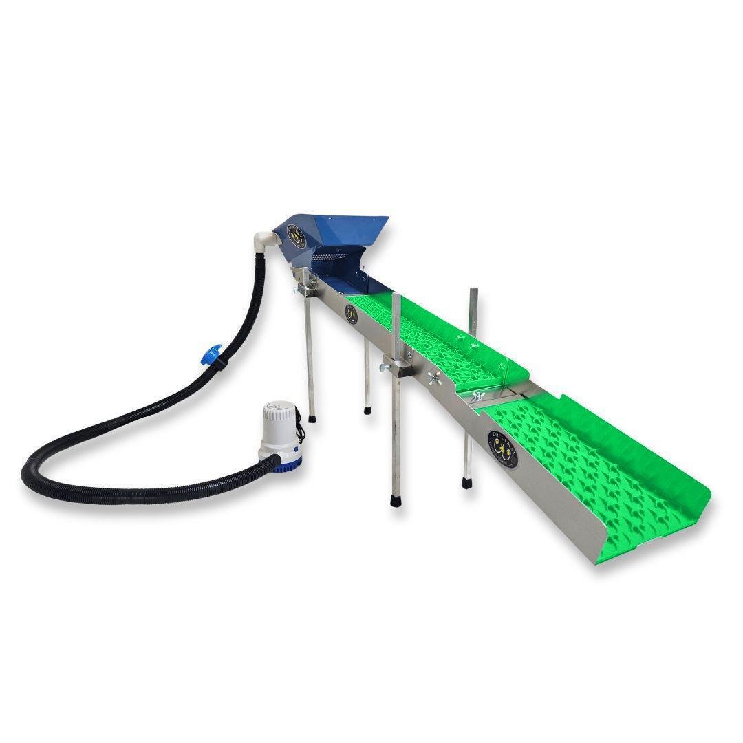 6X30 Transformer Sluice Box with Dream Mat | Gold Mining Equipment Prospectors Dream