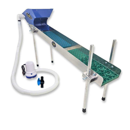 6X42 Highbanker Sluice Box with Double Dream Mat | Gold Mining Equipment