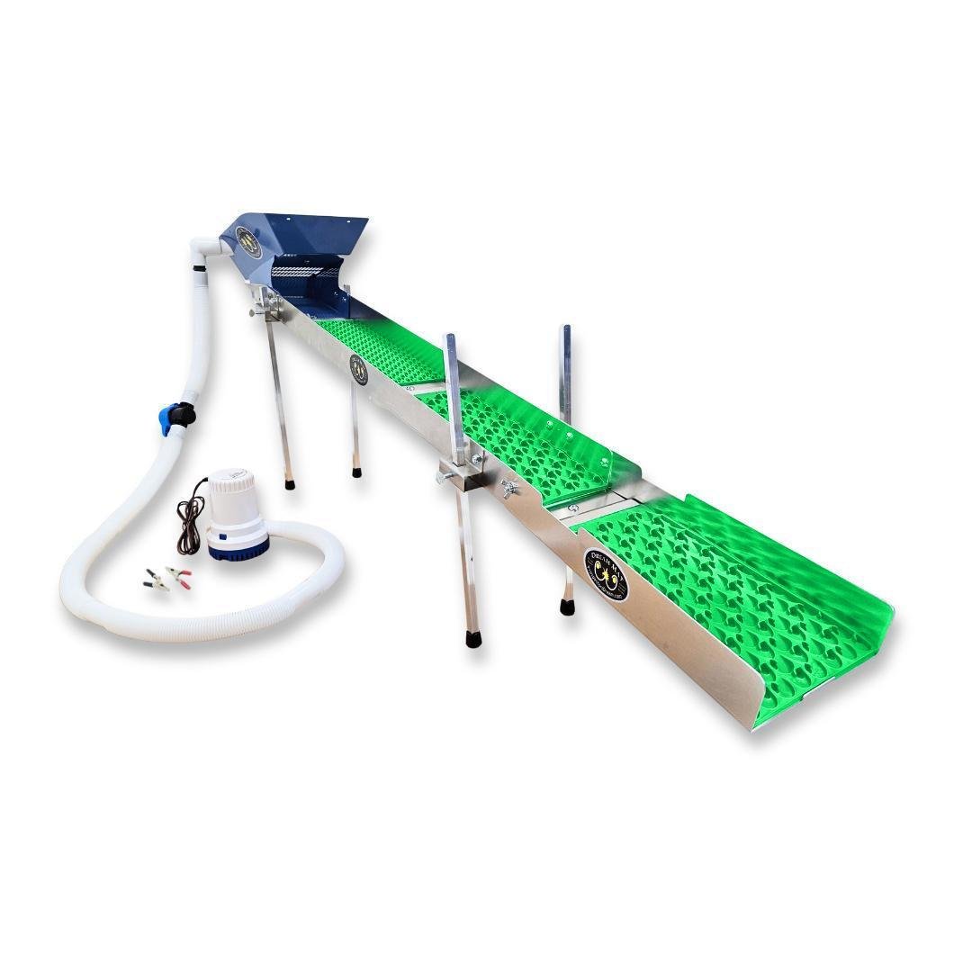 6X42 Transformer Sluice Box with Dream Mat | Gold Mining Equipment Prospectors Dream