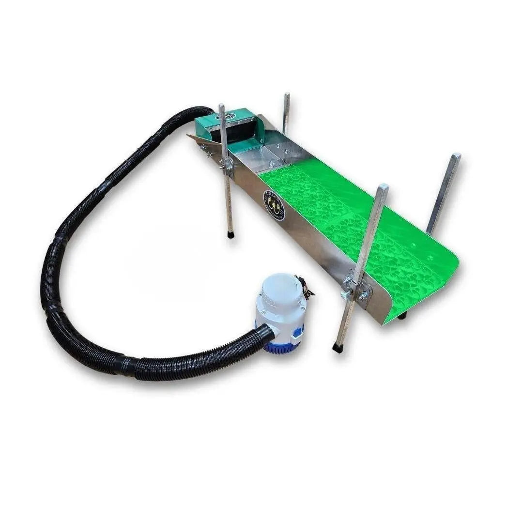 8X35 Power Sluice Box Kit with Dream Mat + 18" leg Kit | Gold Prospecting Equipment Prospectors Dream