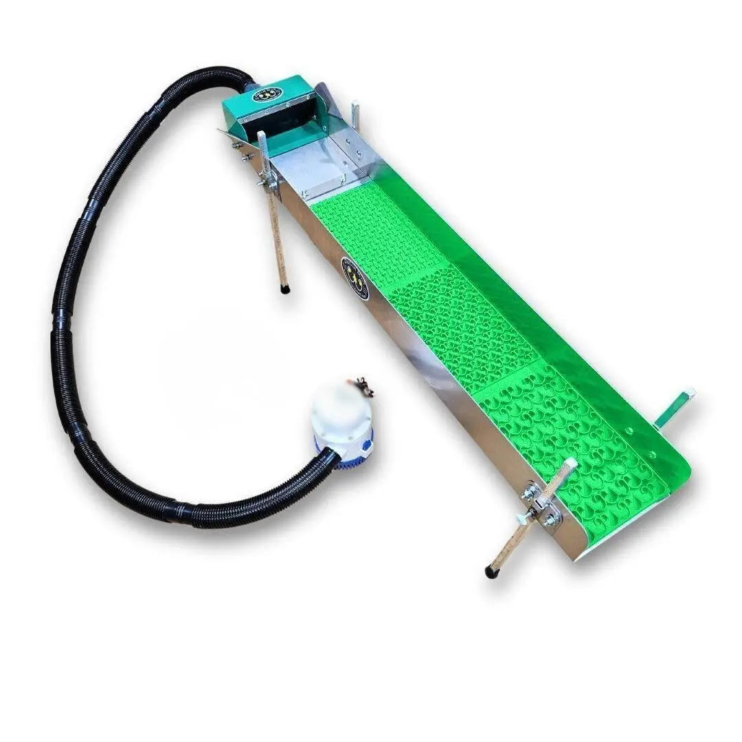 8X47 Power Sluice Box Kit with Dream Mat + 18" leg Kit | Gold Prospecting Equipmen Prospectors Dream