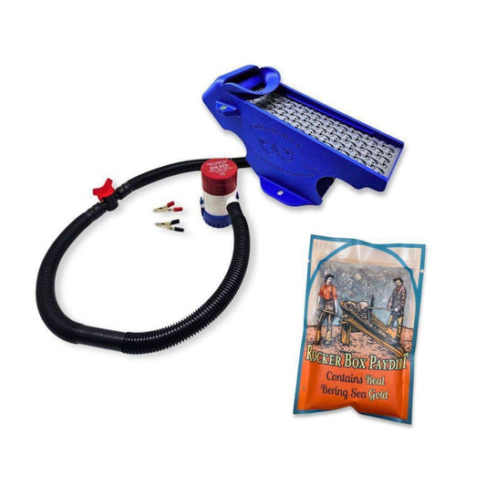 Clean-Up Buddy 12Volt Kit - (500gph) + Bering Sea Paydirt Prospectors Dream