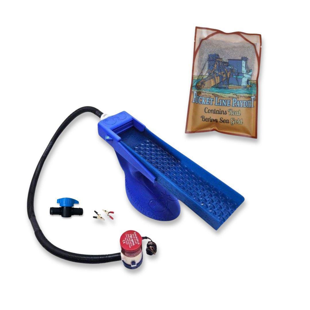 The Boss Clean Up Sluice Kit - Micro (2nd Gen) + Bering Sea Paydirt