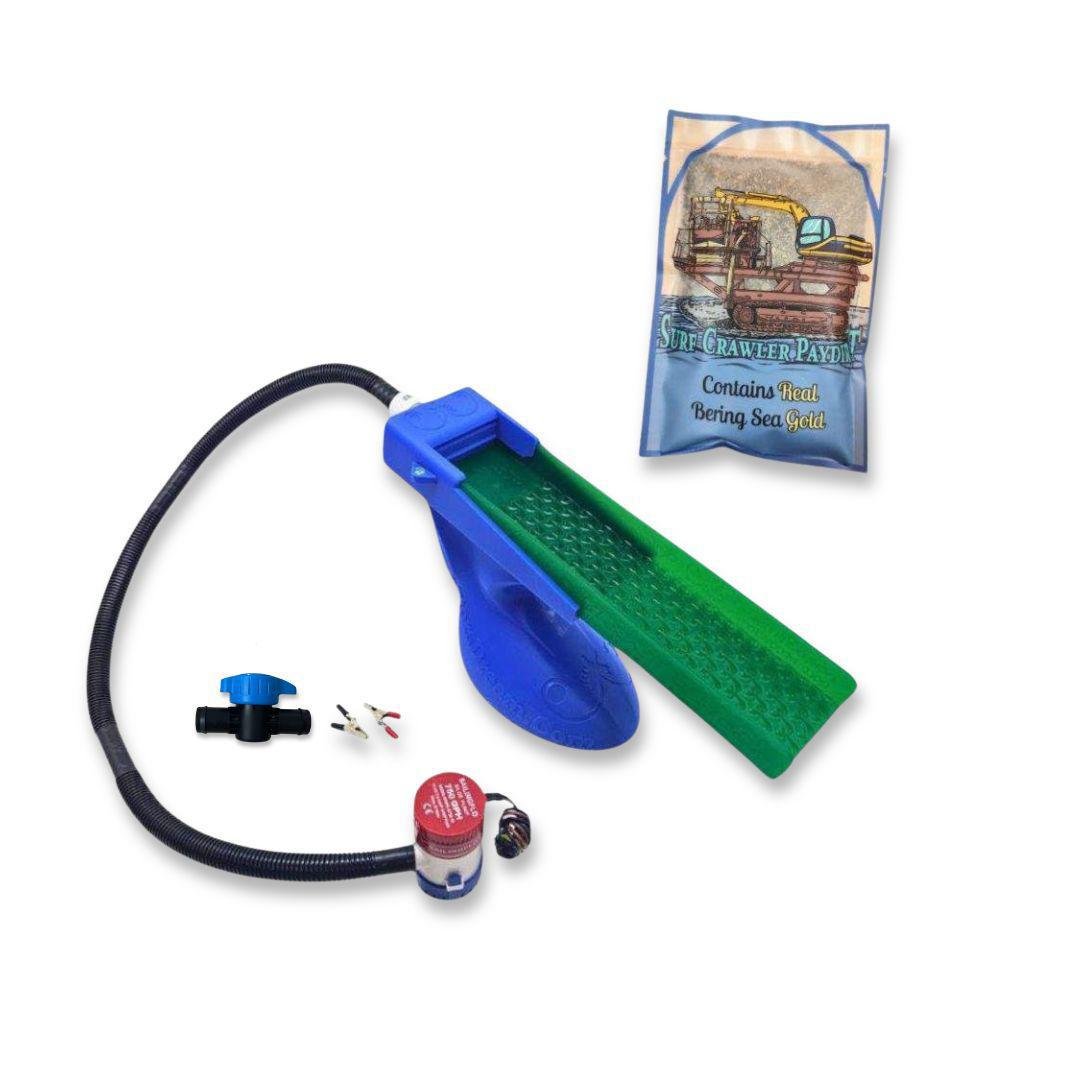 The Boss Clean Up Sluice Kit - Micro (2nd Gen) + Bering Sea Paydirt