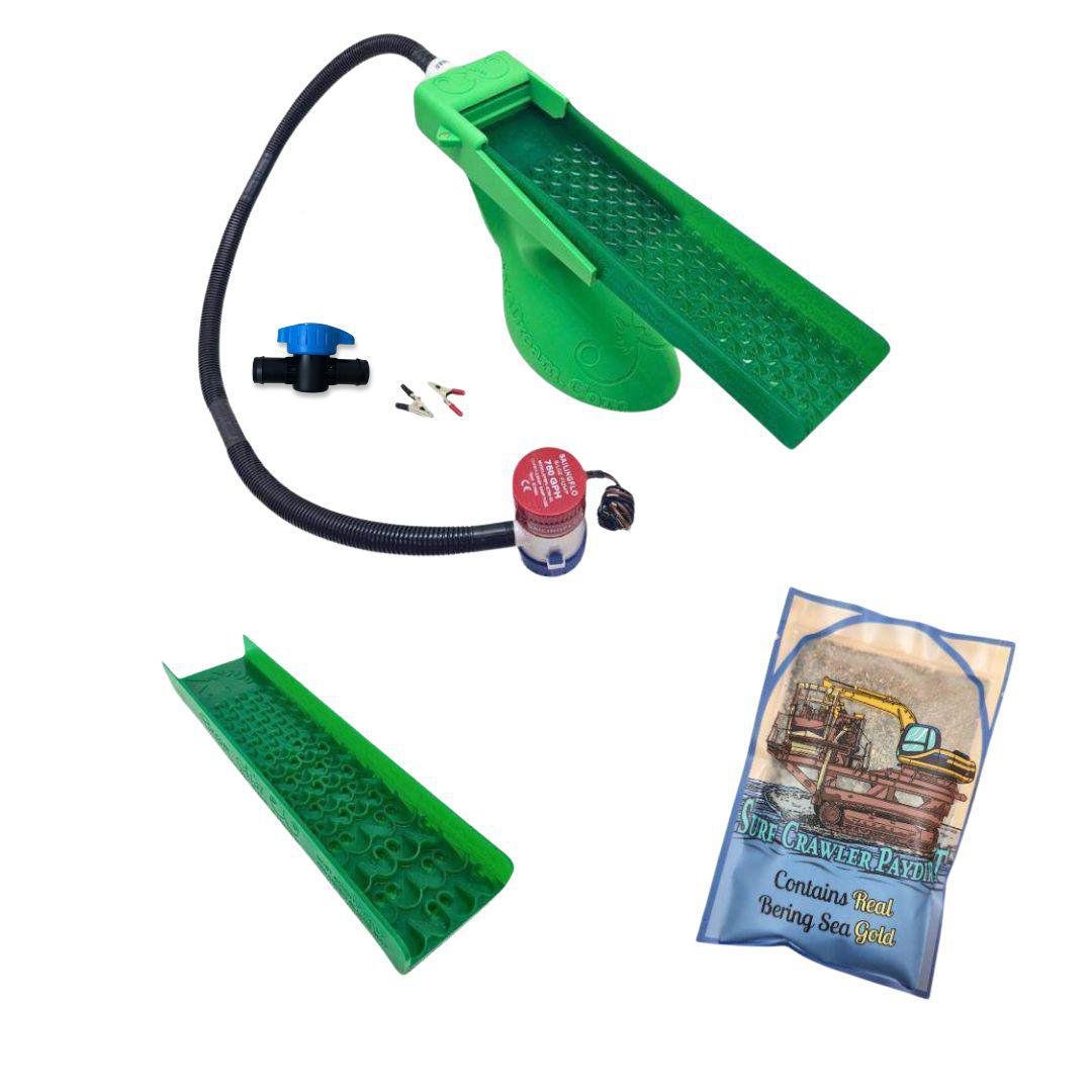 Value Bering Sea Paydirt Bundle - The Boss Clean Up Sluice Kit - Combo + Micro
