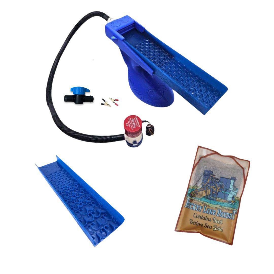 Value Bering Sea Paydirt Bundle - The Boss Clean Up Sluice Kit - Combo + Micro
