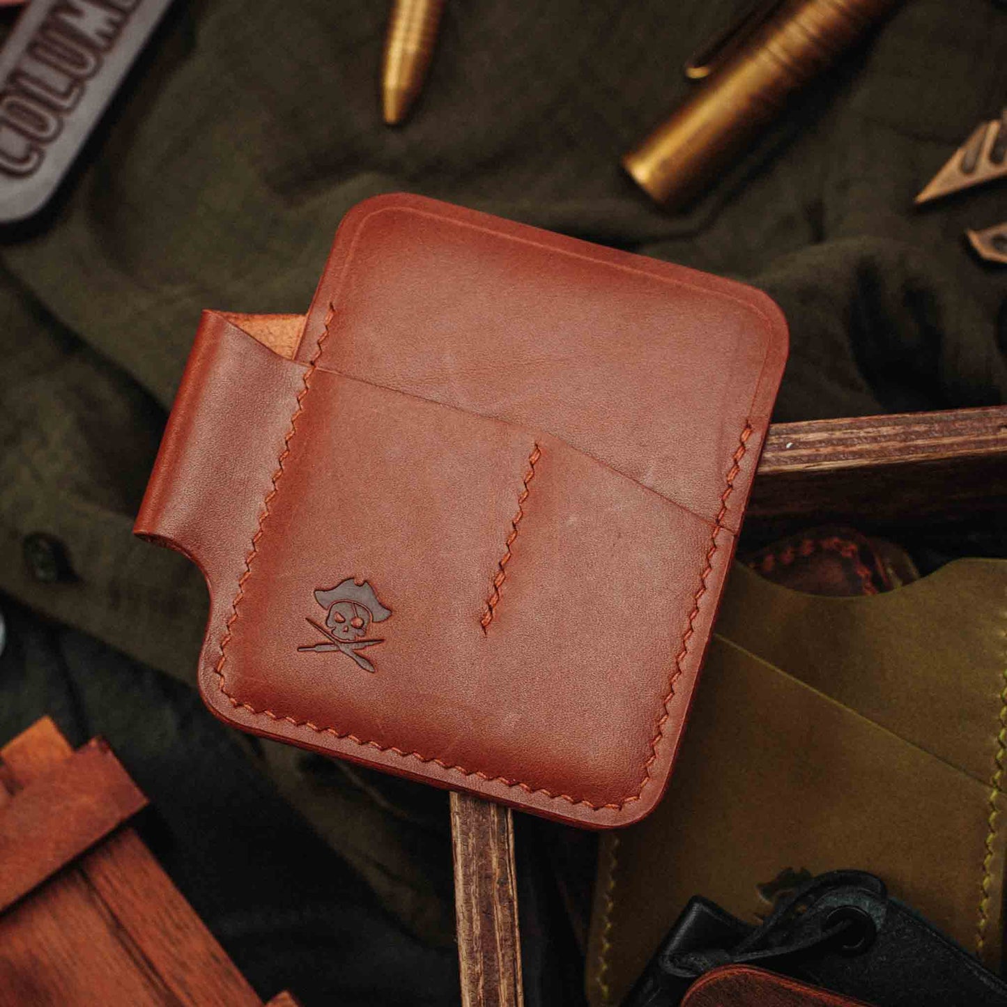 Pirate Goods First Mate Pocket Organizer – Leather EDC Pocket Carrier