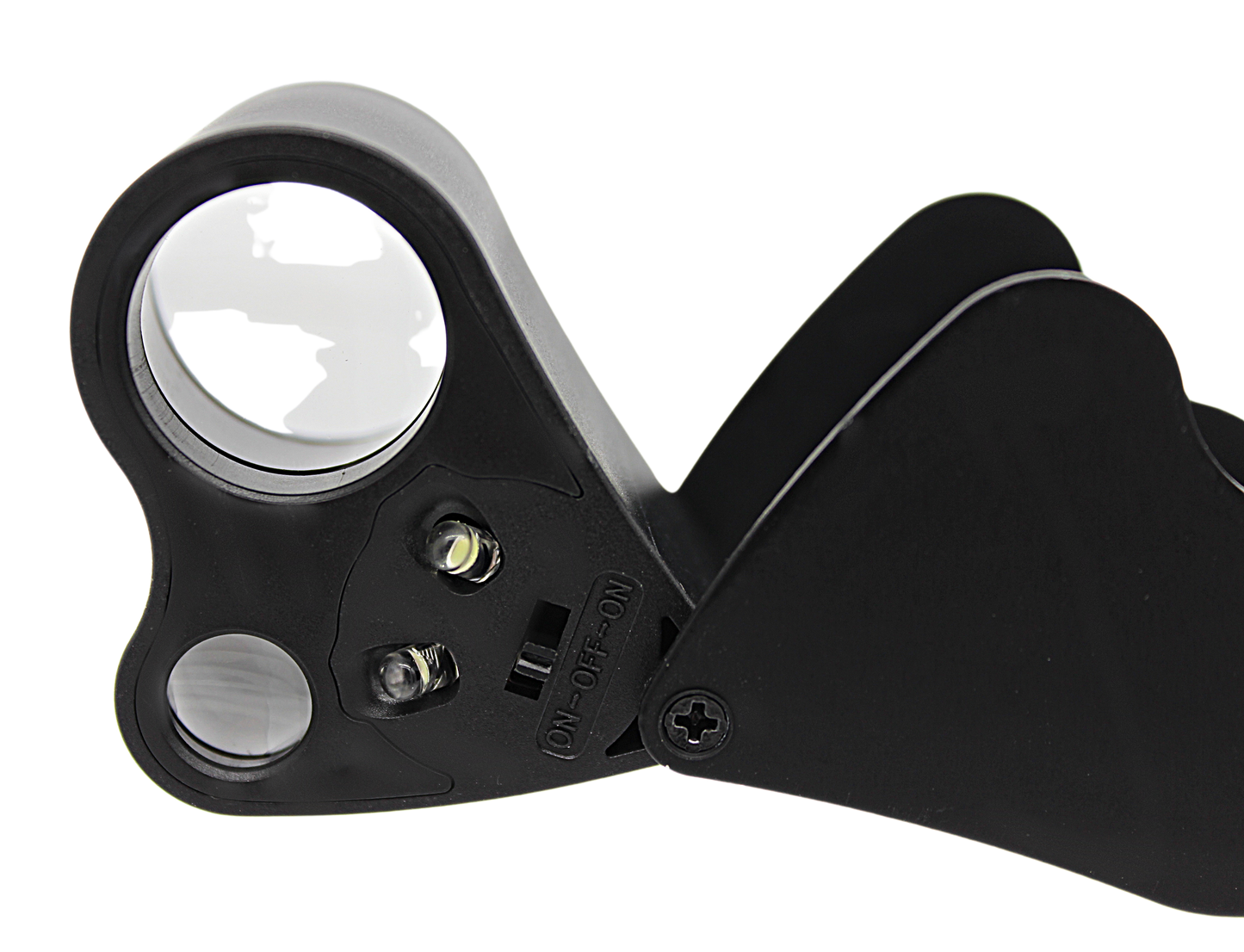 Gold Silver 9K 10K 14K 18K 24K Jewelry Acid Test Kit with N52 Earth Magnet & 30X/60X Led Eye Loupe Magnifier