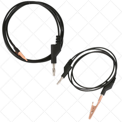 Grounding Clip on 3' Cord for Pulse Arc Welder, Alligator and Precision Style for Permanent Jewelry Pepetools