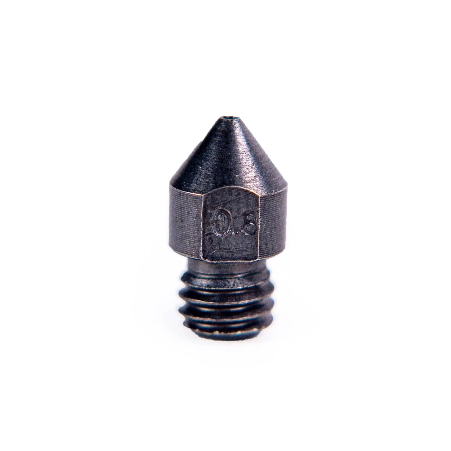 Nozzle - MK8 Hardened Steel 0.6/0.8/1.0mm The Virtual Foundry