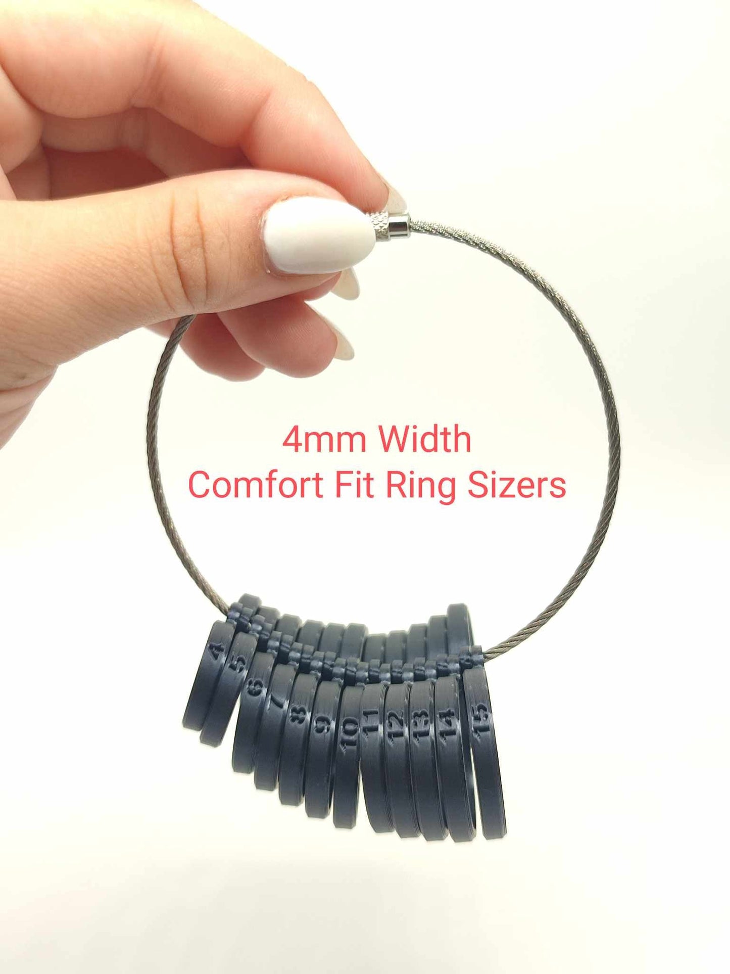 SureFit 4mm Comfort Fit Ring Sizer Set SureFit Ring Sizers