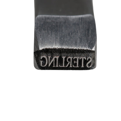 Jewelers Metal Stamp, Hardened Steel, Hallmarking Pepetools
