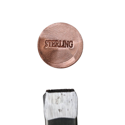Jewelers Metal Stamp, Hardened Steel, Hallmarking Pepetools