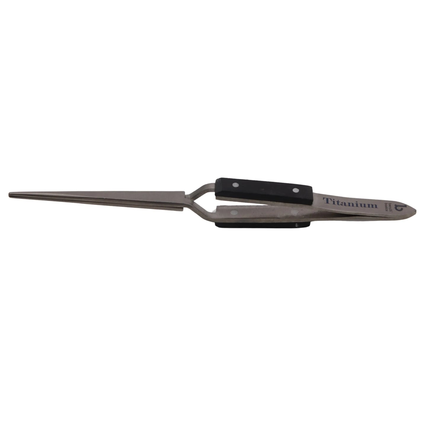 Titanium Tweezer, Cross Locking, Heavy Duty with Fine Point Pepetools