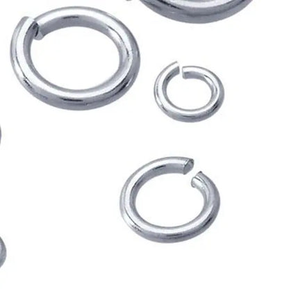 Sterling Silver Round Split Jump Ring Pepetools