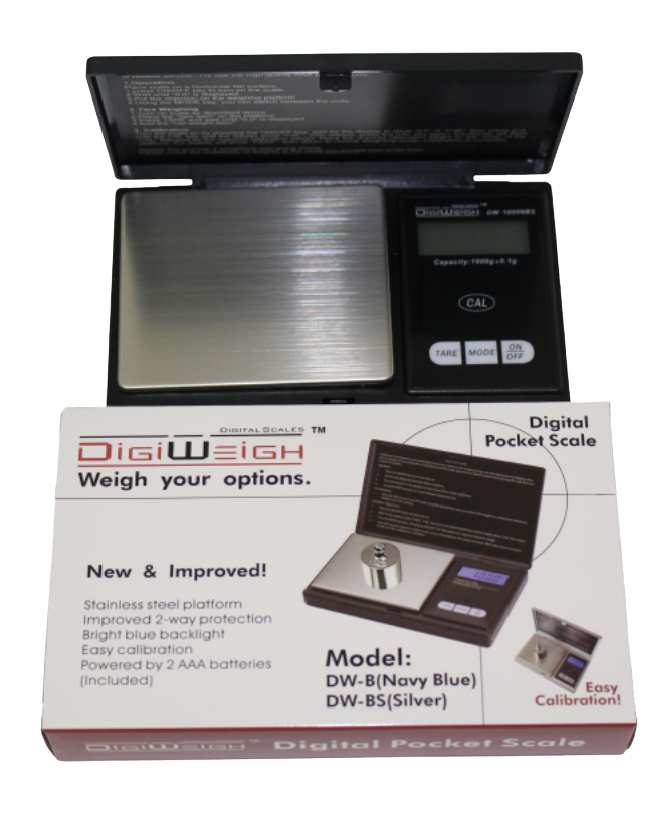 DIGIWEIGH 600G BS SCALE (600 X 0.1g)