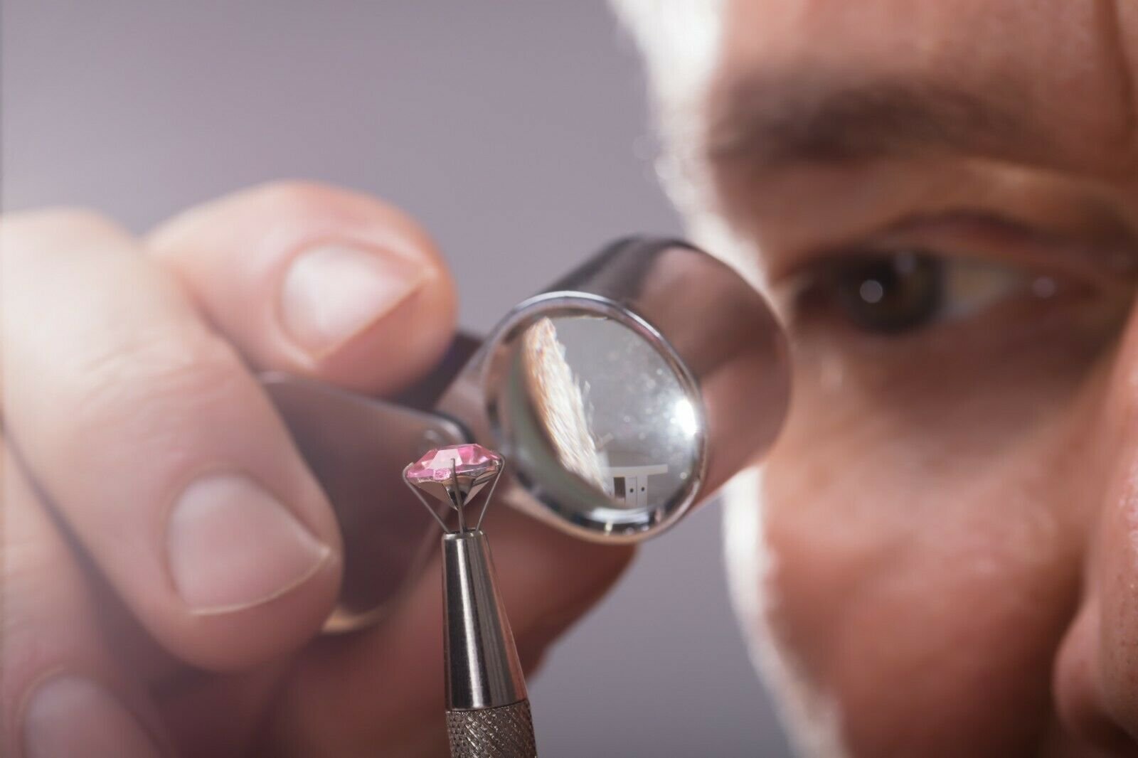 30X Jewelers Eye Loupe Magnifier Magnifying Glass Jewelry Diamond