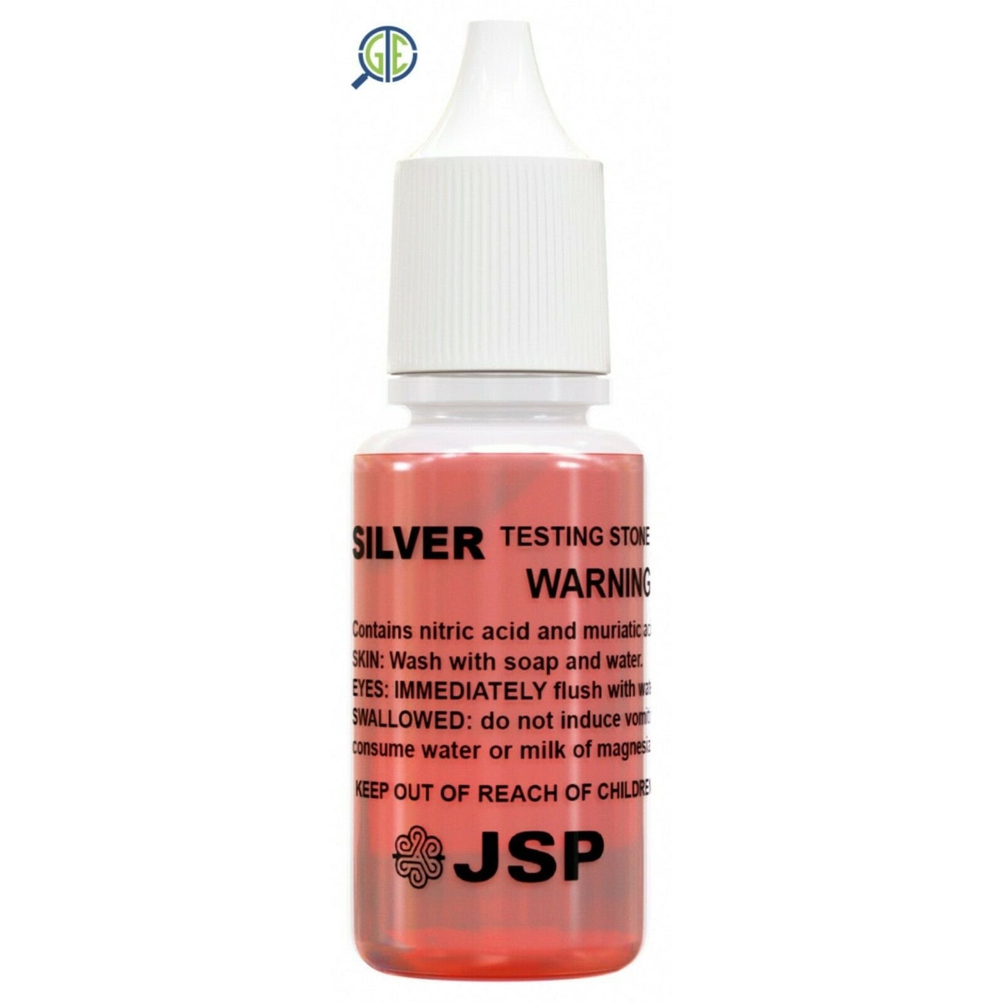 10k 14k Gold Silver Acid Jewelry Test Kit W/ Storage Box