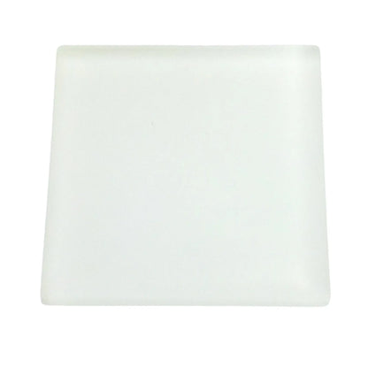 Front view of extra large gold testing stone showcasing its 4 by 12 inch scratch testing surface on a white background