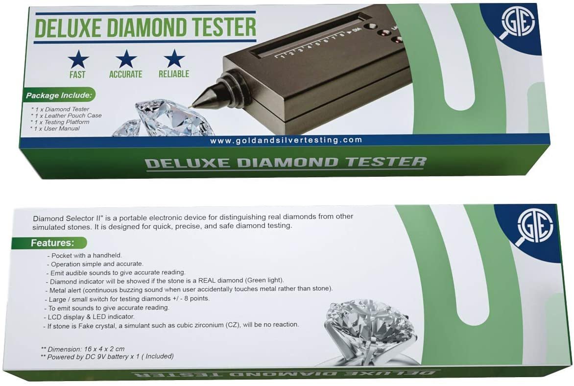 Purity Testing Kit for Diamonds Gemstones Moissanites Gold Silver and ...