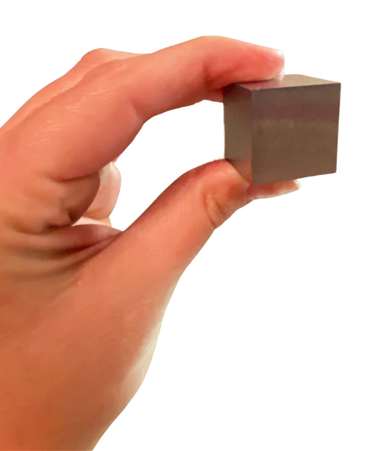 1'' Tungsten Solid Cube Block Carbide Ingot Pure Element W 74 Aerospace Grade Paperweight Electrode