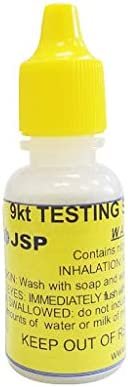 JSP 9k Testing Yellow White Gold Scrap Jewelry Test Acid Solution Tester