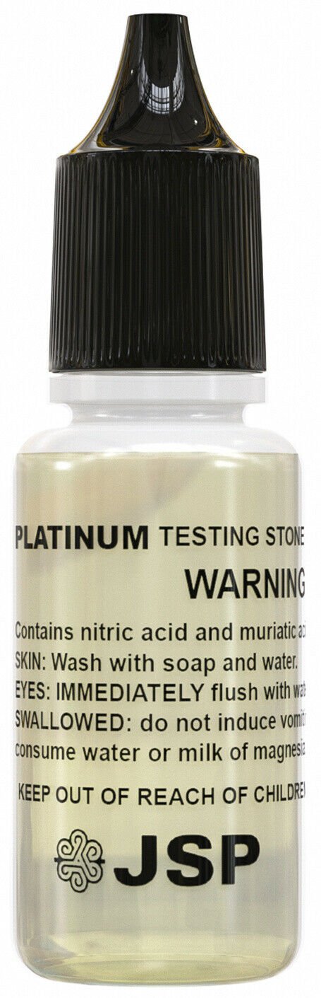 Platinum & Palladium Jewelry 950 Test Testing Acid Solution JSP Tester Bullion