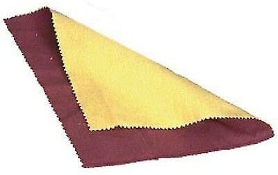 JSP Gold and Silver Rouge Polishing Cloth Copper Brass Nickel Jewelry 12" x 14"